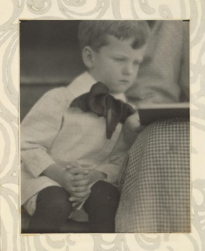 Lad with Bow Tie by Harry C. Rubincam